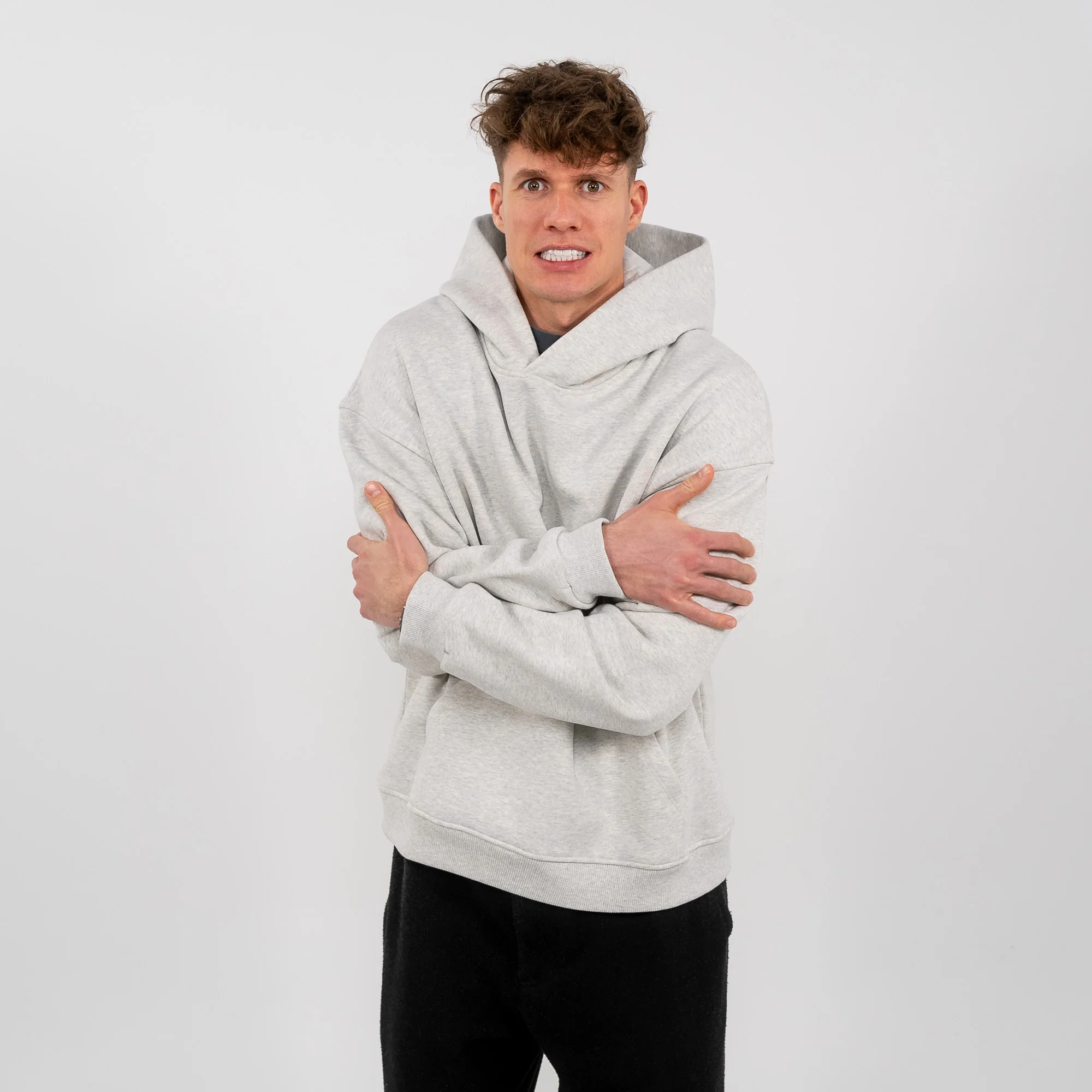 LUCREW Ellipse rot Hoodie - Image 3