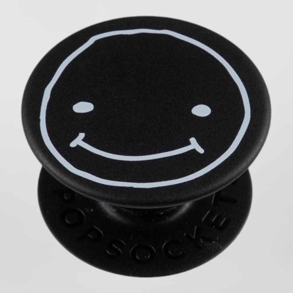 Smileyface Popsocket schwarz - Image 3