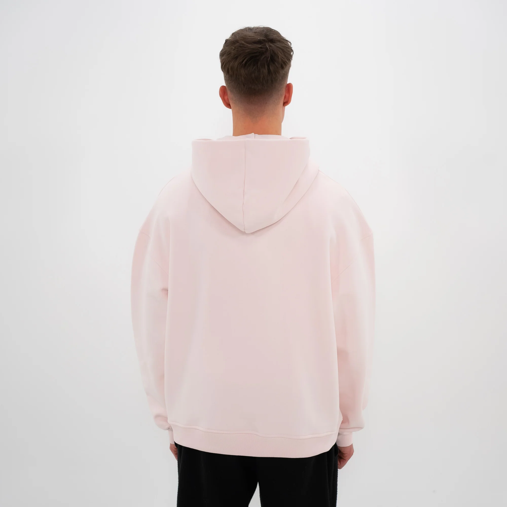 Smileyface Hoodie rosa - Image 4