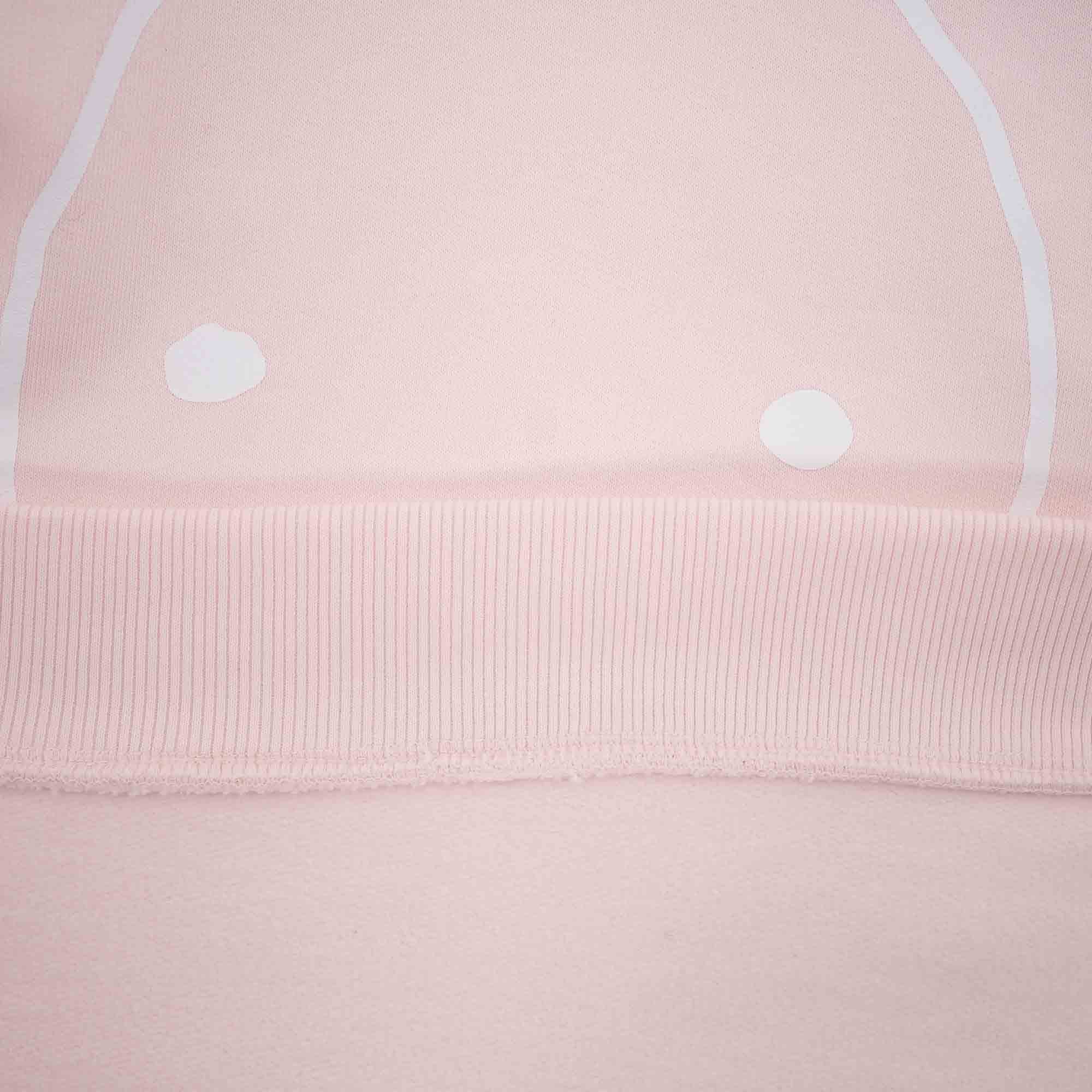 Smileyface Hoodie rosa - Image 8