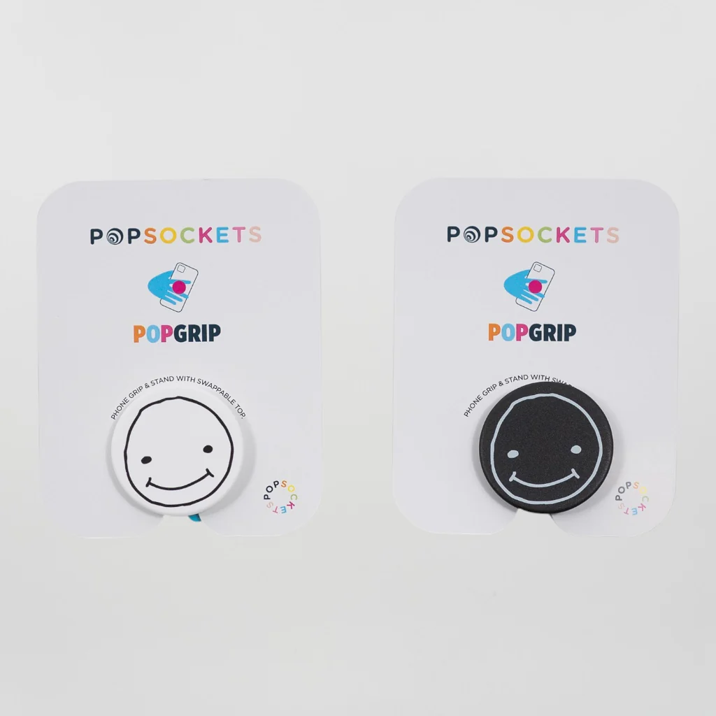 Smileyface Popsocket weiß - Image 4