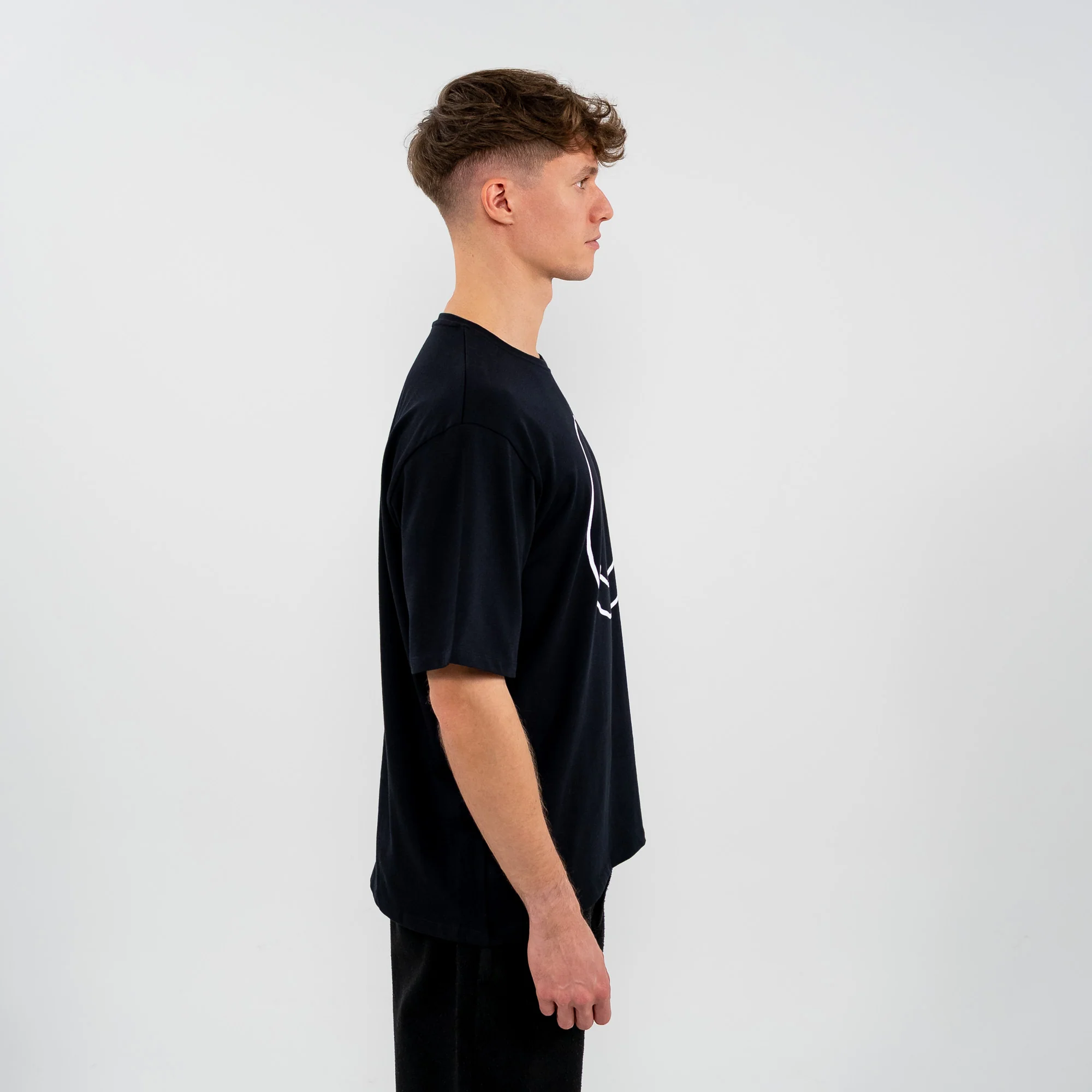 Smileyface Shirt schwarz - Image 3
