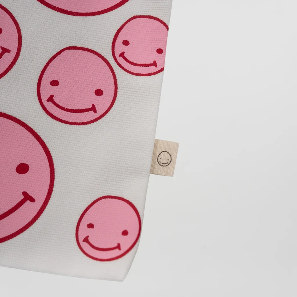 Smileyface pink Tasche - Image 6